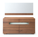 VIG Furniture Modrest Ceres - Contemporary LED Walnut Dresser VGWCCG05D-WAL-DRS