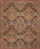 Nourison Nourison 2020 NR205 Persian Machine Made Loomed Indoor Area Rug Terracotta 8' x 10'6" 99446358899