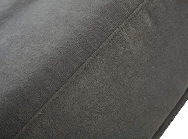 Pasargad Modern Lucca Sectional Sofa with Push Back Functional, Right Facing Chaise Grey Color CF-38L2G02R-PASARGAD