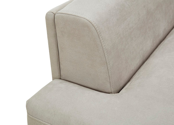 Pasargad Modern Lucca Sectional Sofa with Push Back Functional, Right Facing Chaise Beige Color CF-38L2G05R-PASARGAD