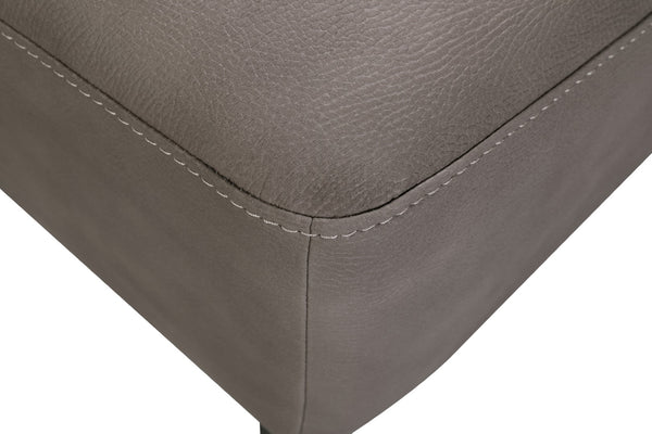 Pasargad Modern Bari Sectional Sofa with Push Back Functional, Left Facing Grey Color CF-46L2T14L-PASARGAD