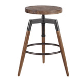 Frazier Industrial Counter Stool / Barstool (Adjustable Height)