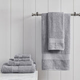 Madison Park Organic Modern/Contemporary 100% Cotton 6 Piece Towel Set MP73-5137