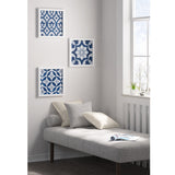 Ornos Tiles Global Inspired 3 Piece Deco Box Wall Art Gel Coating