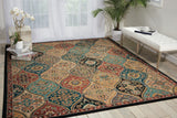 Nourison Nourison 2020 NR203 Persian Machine Made Loomed Indoor Area Rug Multicolor 8' x 10'6" 99446363886