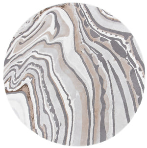 Craft 843 Contemporary Power Loomed 75% Polypropylene, 25% Polyester Rug Gold / Grey