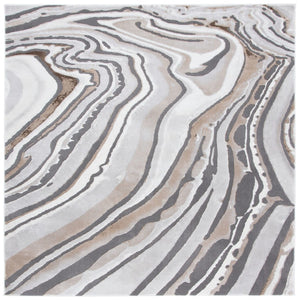 Craft 843 Contemporary Power Loomed 75% Polypropylene, 25% Polyester Rug Gold / Grey