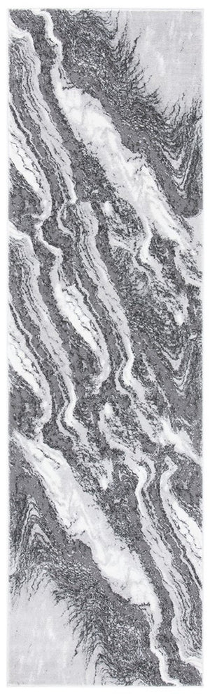 Craft 844 Contemporary Power Loomed 80% Polypropylene, 20% Polyester Rug Light Grey / Grey