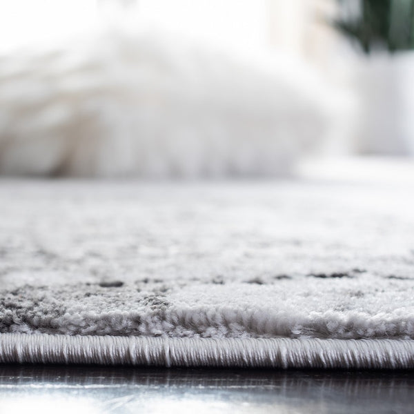 Craft 844 Contemporary Power Loomed 80% Polypropylene, 20% Polyester Rug Light Grey / Grey