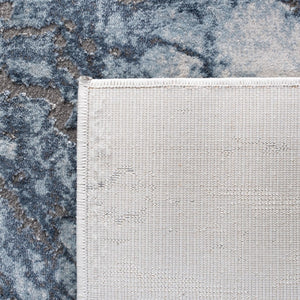 Craft 844 Contemporary Power Loomed 80% Polypropylene, 20% Polyester Rug Blue / Grey