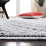 Craft 845 Contemporary Power Loomed 75% Polypropylene, 25% Polyester Rug Light Grey / Grey