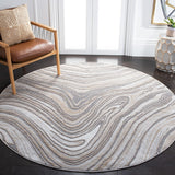 Craft 846 Contemporary Power Loomed 70% Polypropylene, 30% Polyester Rug Gold / Grey