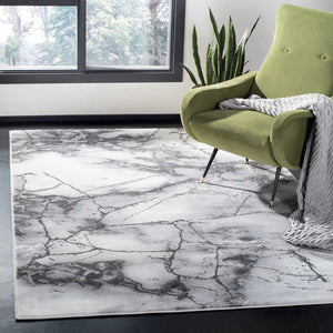 Safavieh Craft 877 Power Loomed 81% Polypropylene/19% Polyester Contemporary Rug CFT877G-8SQ