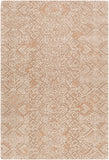 Corfu CFU-2300 Global Wool Rug CFU2300-81012 Beige, Cream, Peach 100% Wool 8'10" x 12'