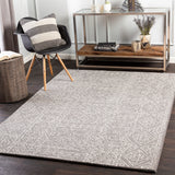 Corfu CFU-2301 Global Wool Rug CFU2301-81012 Light Gray, Cream 100% Wool 8'10" x 12'