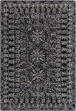 Corfu CFU-2303 Global Wool Rug CFU2303-81012 Black, Cream 100% Wool 8'10" x 12'