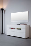 VIG Furniture Modrest Ceres - Modern LED White Lacquer Dresser VGWCCG05D-WHT