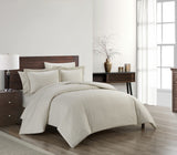 Laurel Beige Twin 2pc Duvet Set