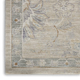 Nourison Asher ASR04 Persian Machine Made Power-loomed Indoor only Area Rug Lt Grey 7'10" x 10'4" 99446807229