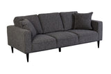 Porter Designs Keaton Upholstered Modern Sofa Gray 01-33C-01-5401