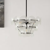 Safavieh Landreth Chandelier Black/Clear Metal/Glass CHA4026A