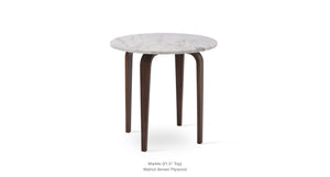 Chanelle End Table Marble