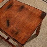 Walker Edison Rustic Wood Dining Chairs, Set of 2 - Dark Oak in High-Grade MDF, Solid Wood Veneers, Solid Wood CHH2DO 812492013303