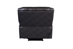 Porter Designs Ennis Triple Power Transitional Recliner Black 03-202C-17-4830