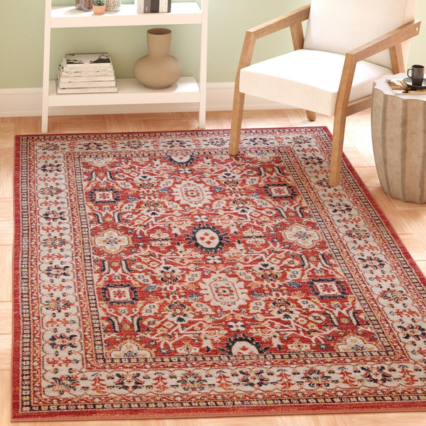 Safavieh Charleston 412 Power Loomed 68% Polypropylene/24% Jute/8% Latex Traditional Rug CHL412Q-4
