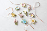 Celebrate Flowers 10-Piece Ornament Set