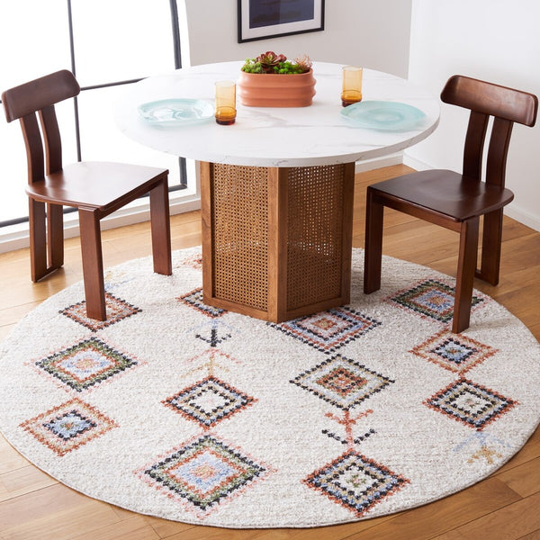 Chapel Power Loomed Bohemian Area Rug - Stylish Polyester Design for Chic Home Decor Enhancement