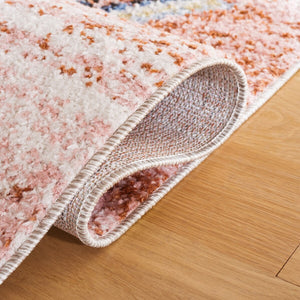 Chapel Power Loomed Bohemian Area Rug - Stylish Polyester Design for Chic Home Decor Enhancement