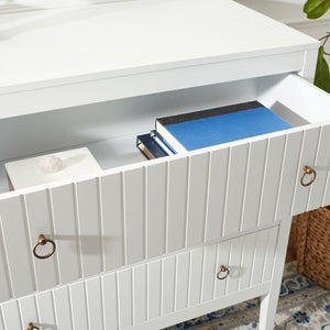 Tegan 3 Drawer Chest White  Wood CHS5001A