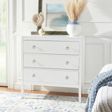 Tegan 3 Drawer Chest White  Wood CHS5001A