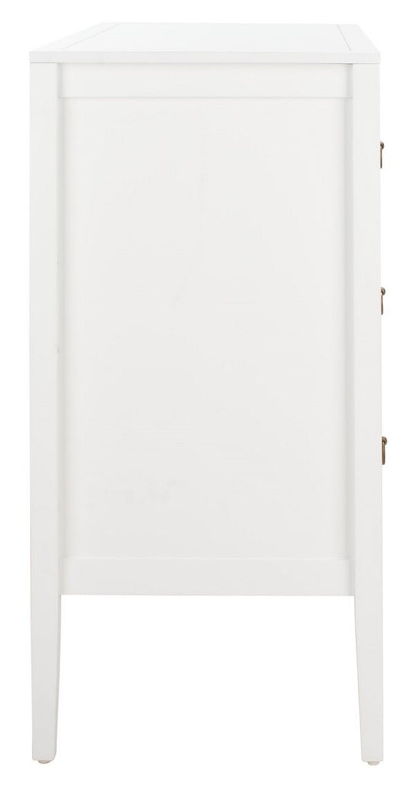 Tegan 3 Drawer Chest White  Wood CHS5001A