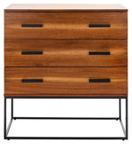 Marquise 3 Drawer Chest Brown Wood CHS5002A