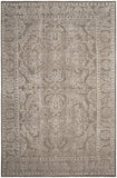 Chester 543  Hand Knotted Wool & Bamboo Silk Rug Stone Grey / Pearl