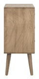 Safavieh Pomona Chest 3 Drawer Desert Brown Wood Water Based Paint Pine MDF CHS5700B 889048258648