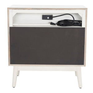 Safavieh Scully 2 Drawer 1 Shelf Chest W/ Usb CHS6417A