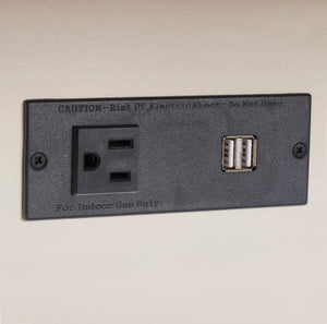 Safavieh Scully 2 Drawer 1 Shelf Chest W/ Usb CHS6417A