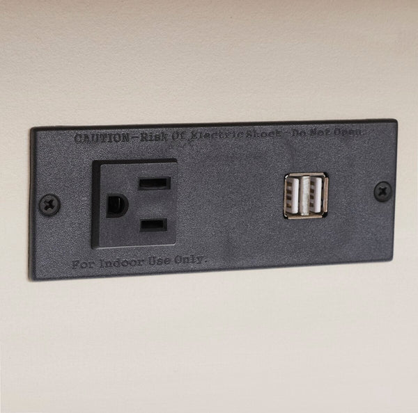 Safavieh Scully 2 Drawer 1 Shelf Chest W/ Usb CHS6417A