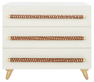 Safavieh Raquel 3 Drawer Chest White CHS6602C