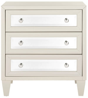 Safavieh Marlon Chest 3 Drawer Grey Painting Rubberwood CHS9202B 889048496699