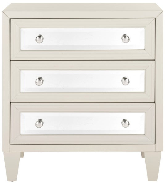 Safavieh Marlon Chest 3 Drawer Grey Painting Rubberwood CHS9202B 889048496699