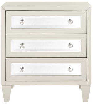 Safavieh Marlon Chest 3 Drawer Grey Painting Rubberwood CHS9202B 889048496699