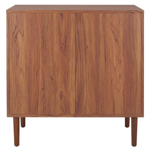 Safavieh Irelia 3 Drawer Chest Walnut  Pb, Mdf, Rubber Wood CHS9602A