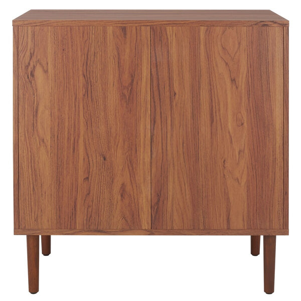 Safavieh Irelia 3 Drawer Chest Walnut  Pb, Mdf, Rubber Wood CHS9602A