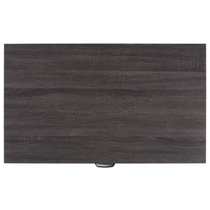 Safavieh Irelia 3 Drawer Chest Distressed Black Pb, Mdf, Rubber Wood CHS9602E