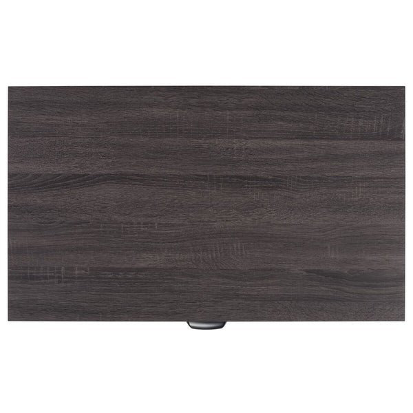 Safavieh Irelia 3 Drawer Chest Distressed Black Pb, Mdf, Rubber Wood CHS9602E