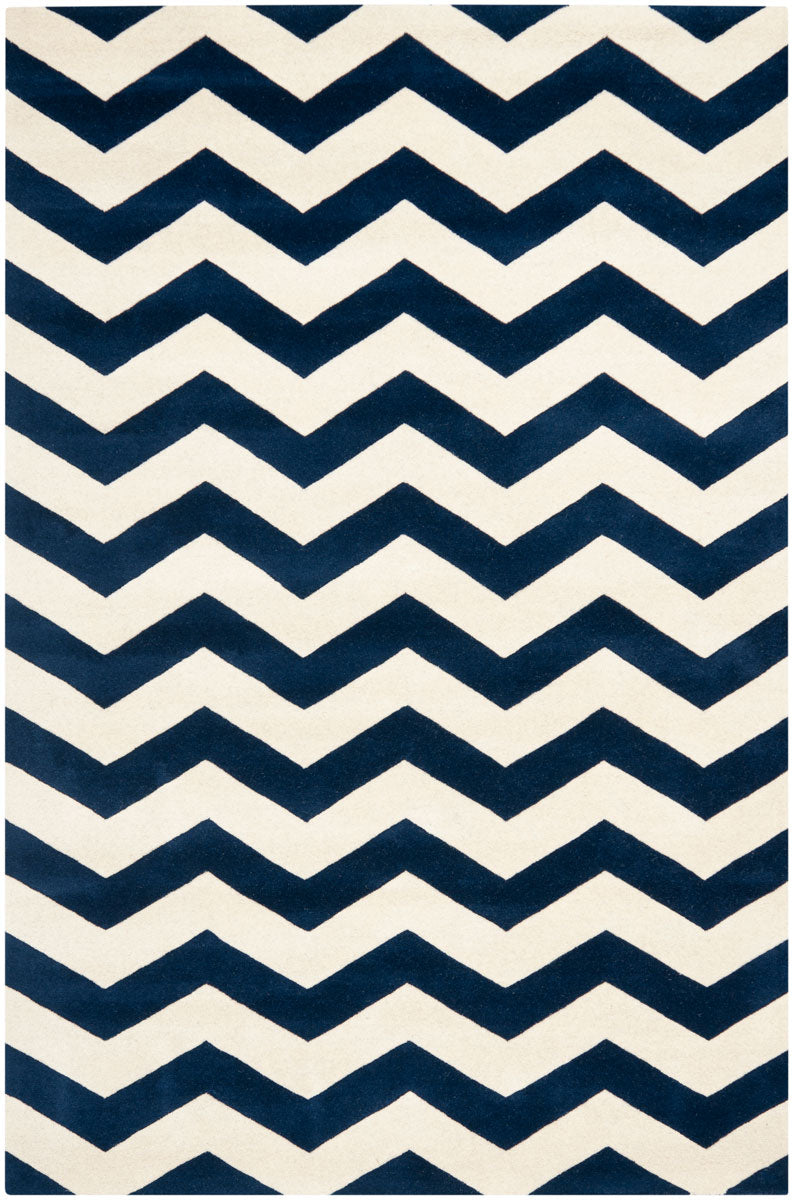 Cht715 Hand Tufted Wool Rug – Luxurious 1/2" Pile Height for Cozy Elegance in Any Space